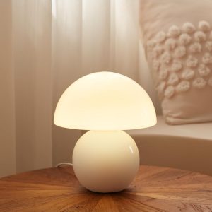 Cute Mini Mushroom Table Lamp, Dimmable